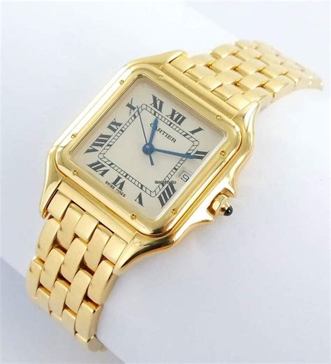 cartier panthere uhr gold gebraucht|Pre.